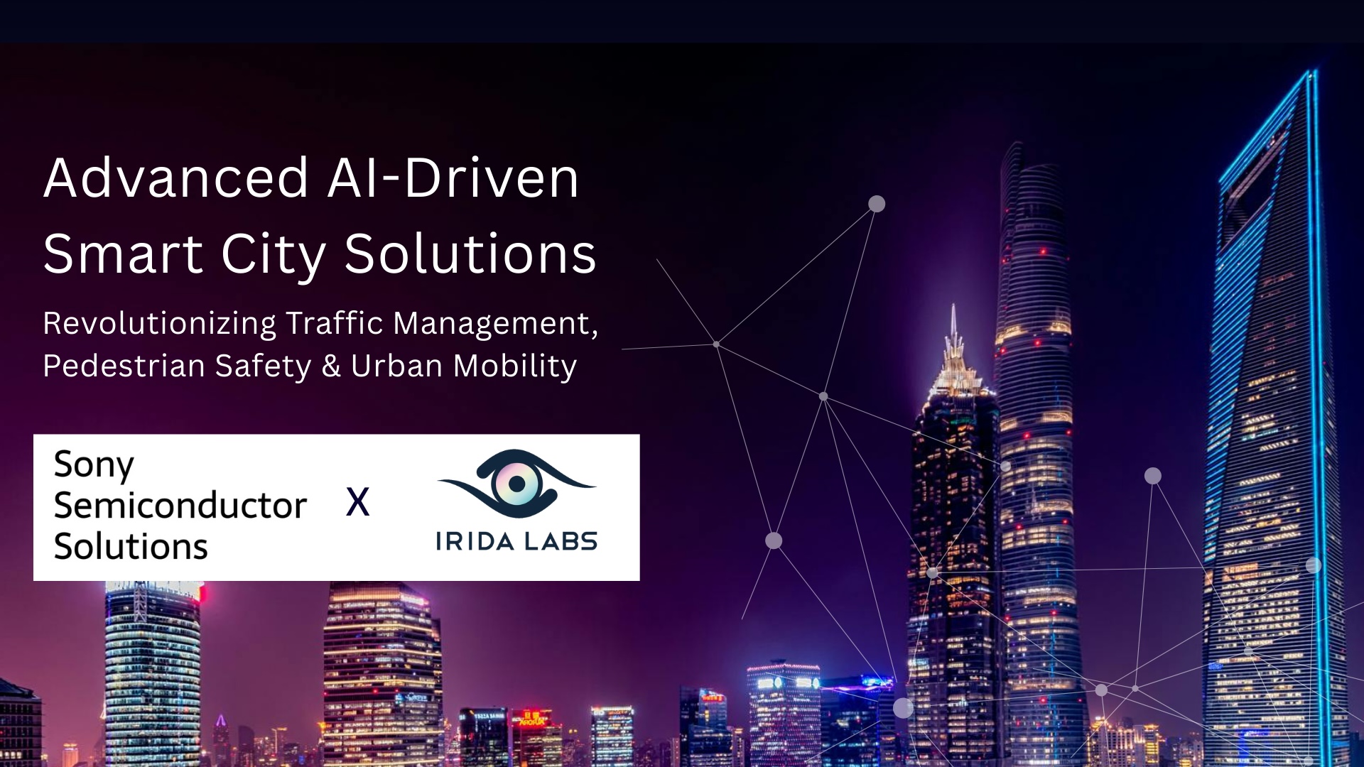 Sony Irida Labs Smart Cities