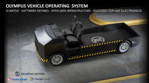 AI-Defined Vehicle OS by Olympian Motors, Foxconn, Google Partnership