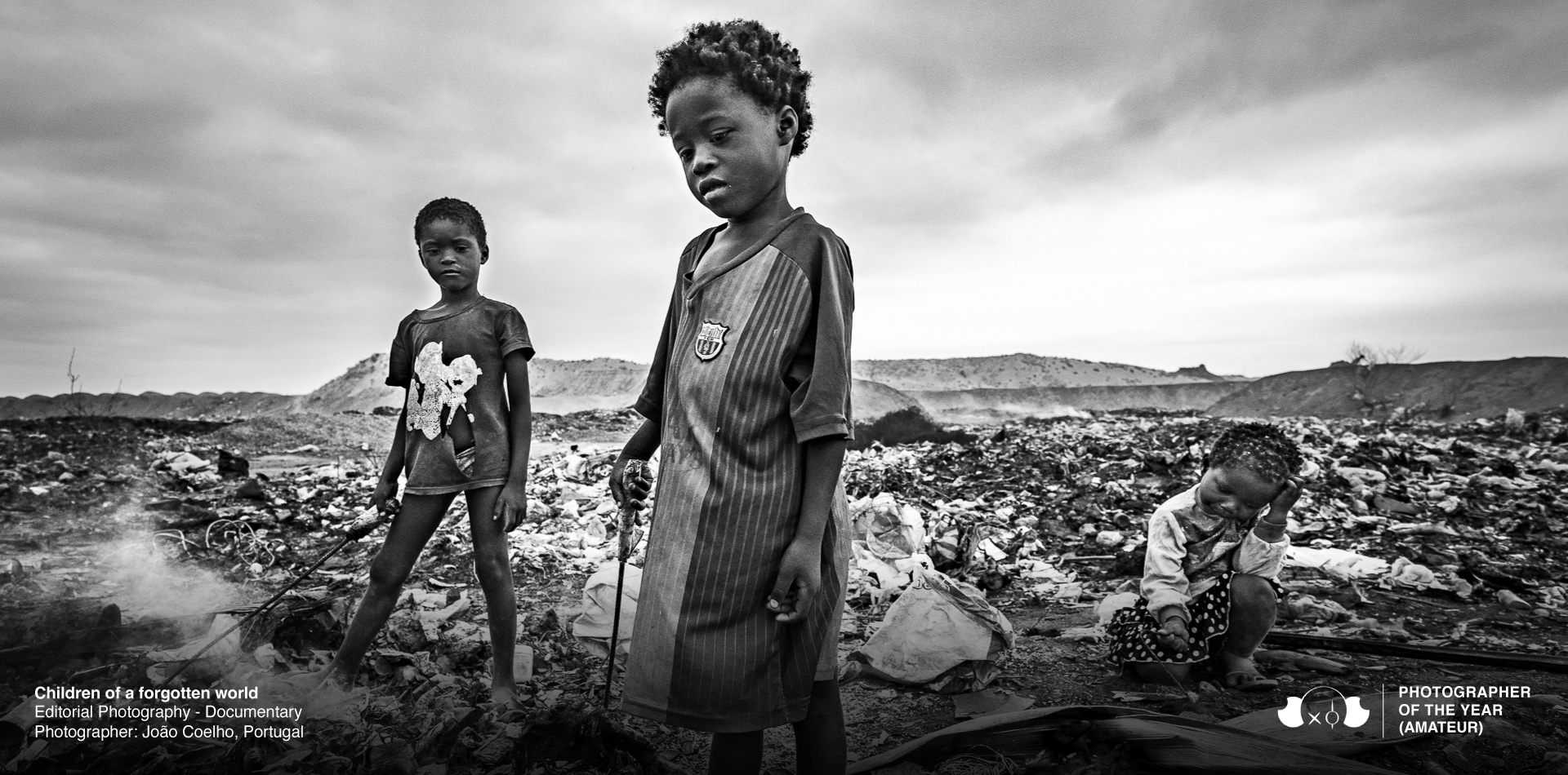 2025 London Photographer of the Year (Amateur): Children of a forgotten world by João Coelho