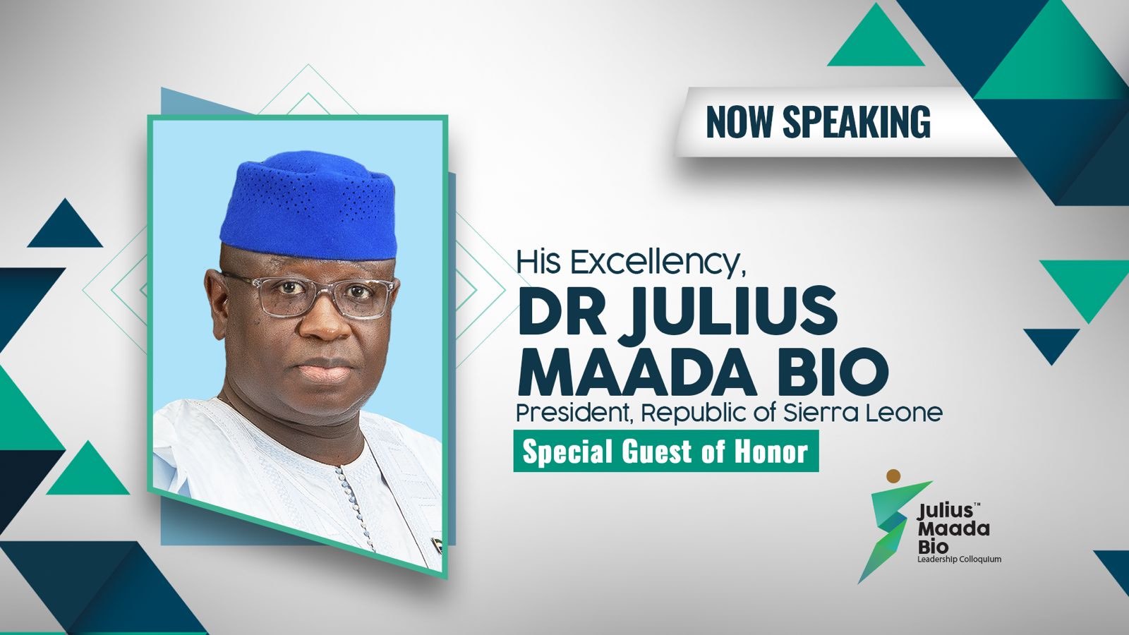 President Julius Maada Bio