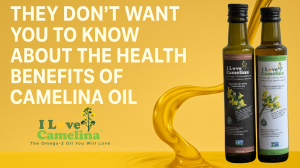I Love Camelina Oil – a clean, sustainable cooking oil now available on Indiegogo through I Love Camelina™.