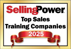 Selling Power 2025 Top Sales Training Companies Ribbon