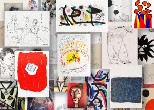 Limited-edition collection of 48,200 original prints and lithographs by 30 international artists, including Picasso, Dalí, Chagall, Calder, Braque, Miró and others. A $19 million retail value! Estimate: $90,000-$150,000