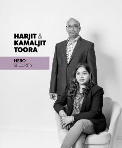 The founders - Harjit and Kamaljit Toora