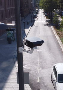 Seyond Falcon LiDAR Installed at Intersection