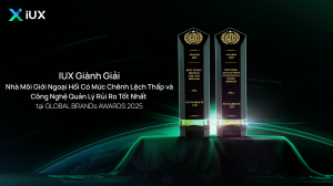 IUX giành hai giải thưởng tại GLOBAL BRANDs AWARDS 2025.