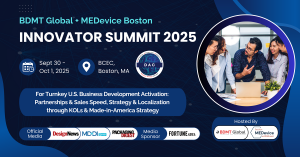 BDMT Global + MEDevice Boston INNOVATOR SUMMIT 2025 | Sept 30 - Oct 1, 2025 | BCEC, Boston, MA | Digitization, Automation, Collaboration - DAC - Global Bridge Series | For Turnkey U.S. Business Development Activation: Partnerships & Sales Speed, Strategy