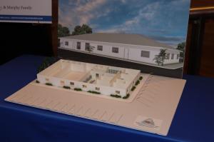 A rendering of the proposed new offices by the Coastal Construction for A Safe Haven for Newborns, The Gloria M. Silverio Foundation
