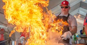 Gilroy Garlic Festival - Pyro Chef