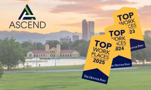 Colorado-Based Ascend Recertifies as a Top Workplace for 2025