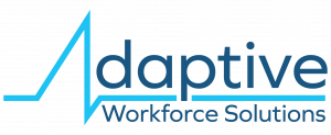 Logo for Adaptive Workforce Solutions, a national provider of contingent workforce management and employer of record services