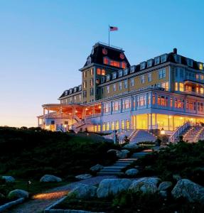 Ocean House Exterior at Dusk