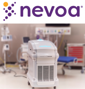 Nevoa’s Nimbus+Microburst system kills pathogens in patient rooms, which lowers the risk of HAIs and reduces hospital costs.