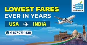 Lowest Fares on Flights to India