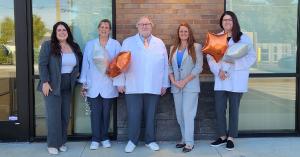Stanton Optical Columbus (IN) Staff Celebrating Grand Opening Ceremony