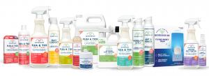 Pictured here is a bundle of products showing Wondercide's depth of plant-powered pest control to protect pets, family, yard/home and everywhere you roam.