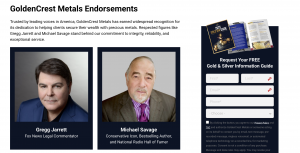 GoldenCrest Metals joins forces with Michael Savage