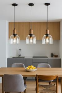 Lámparas colgantes modernas para cocina y comedor