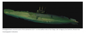 Lost in 1917- This sunken boat is the burial spot for 19 US Sailors