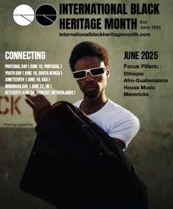 Cool black guy with sunglasses, low afro hair cut and wearing white t-shirt