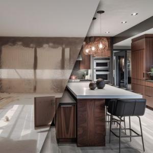 Construction team from Pacific Proworks Inc. working on a custom ADU and home remodeling project in Los Angeles.