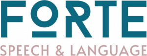 Logo for the LA speech therapy clinic Forte Speech & Language Therapy