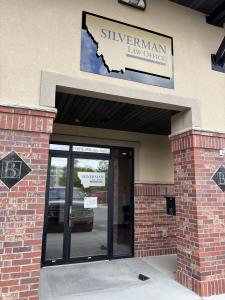 An image of the outside of Silverman Law Office's new location in Bozeman.
