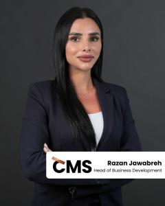 CMS announces the appointment of Razan Jawabreh as Head of Business Development, reinforcing its commitment to accelerating strategic partnerships and expanding its global footprint.