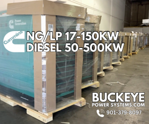 Expanded warehouse of Buckeye Power Systems