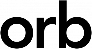 Orb Group logo; lowercase o r b