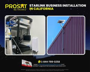 Starlink Business Installation in California