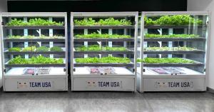 Three Galleri Micro-Farms at the US Olmpic Training Center