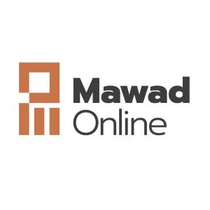 MawadOnline logo – specialized digital marketplace for UAE construction materials, tools, equipment, and services