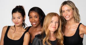 Erin Schmidt founder of Bella Vida Santa Barbara and Bella Vida Global with Models from Peak Models and Talent for "You are Amazing" campaign