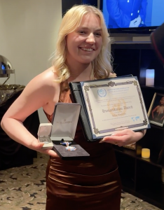 Kelsie Kimberlin Gets Humanitarian Awards