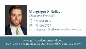 Macgregor Bailey, Giftwood Real Estate Managing Principal Headshot