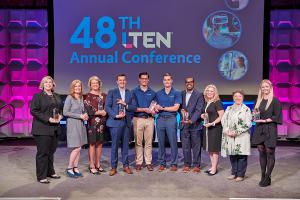 5th Annual LTEN Excellence Awards Winners take stage at the LTEN Annual Conference.