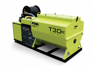 The World's First All-Electric HydroSeeder®, the Finn T30E