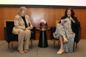 Delivering Good 2025 Women of Impact Summit - Lisa Marsh & Andrea Moore (photo credit Layra Marte)