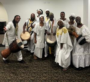 Elizabeth Yaba's first annual Juneteenth celebration unites and uplifts. Rather than dwell on the past, it celebrates culture and connection, featuring African dancers from Senegal, Guinea, Nigeria, and Ghana in a vibrant tribute to heritage and unity.