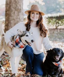 Dr. Morgan Early, at her practice of in home pet euthanasia in Birmingham, AL and the surrounding areas.