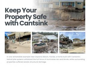 Cantsink Helical Piles Keep Florida Home Safe During Hurricanes Ian and Nicole