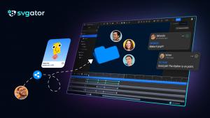 SVGator collaboration features