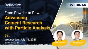 Advancing Cement Research with Particle Analysis