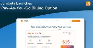 Jumbula introduces its Pay-As-You-Go billing model, giving organizations flexible cost control based on actual platform usage.