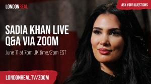 World-Renowned Relationship Coach Sadia Khan to Host Exclusive Live Zoom Session with London Real