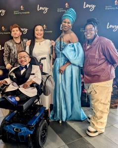 Lachi and RAMPD Members at the 2025 Grammy Awards