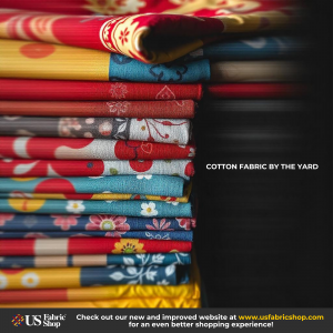 Cotton Fabric By The Yard --