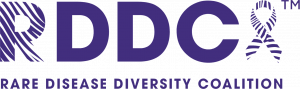 RDDC Logo. RDDC brings together rare disease experts, health and diversity advocates, and industry leaders to identify and advocate for evidence-based solutions to reduce racial disparities in the rare disease community.