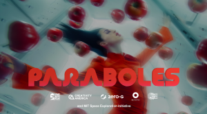PARABOLES is the first multimedia performance in Microgravity